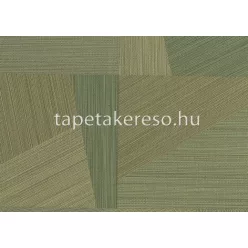   Jwall Straw vlies, vinyl anyagú zöld színű geometriai, struktúrált modern tapéta