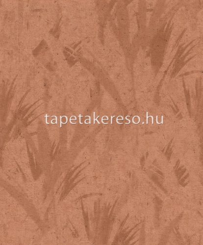 Rasch Concrete vlies, vinyl anyagú rozsdabarna színű leveles, betonhatású modern, industrial tapéta