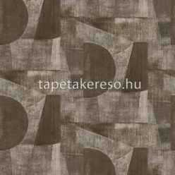   Rasch Concrete vlies, vinyl anyagú barna színű geometriai modern, industrial poszter
