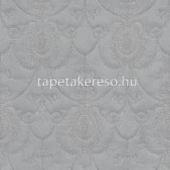   Rasch Trianon XIII vlies, vinyl anyagú szürke színű barokk, textilhatású klasszikus tapéta