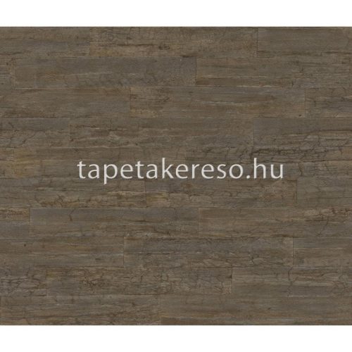 Rasch Curiosity vlies, vinyl anyagú barna színű repedezett, famintás modern, natural tapéta