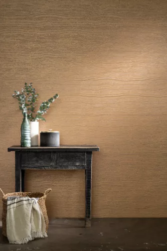 Arte Cameo vlies anyagú bronz színű vonalas modern tapéta