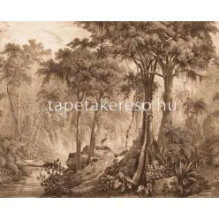   Rasch Magic Walls by Rasch vlies anyagú barna színű fás, tájkép modern poszter