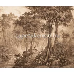   Rasch Magic Walls by Rasch vlies anyagú barna színű fás, tájkép modern poszter