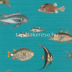   Onself Stories vlies anyagú kék, fekete, barna színű halas gyerek poszter