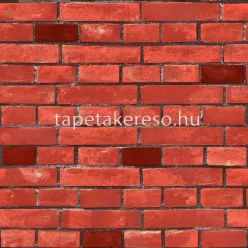  VaVex Vavex 2025 papír, vinyl anyagú terrakotta színű téglamintás modern tapéta