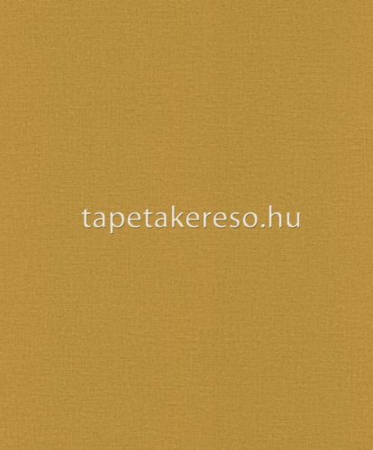 Rasch Lirico vlies, vinyl anyagú mustársárga színű egyszínű, textilhatású modern tapéta
