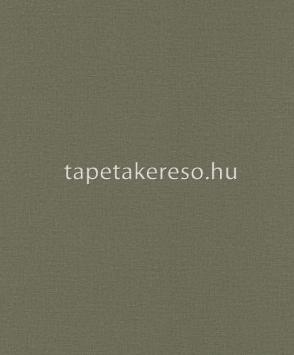 Rasch Lirico vlies, vinyl anyagú zöld színű egyszínű, textilhatású modern tapéta