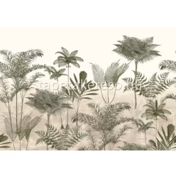   Rasch Magic Walls by Rasch vlies anyagú zöld, beige színű fás modern poszter