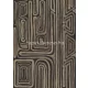 Rasch Magic Walls by Rasch vlies anyagú barna, fekete színű vonalas modern poszter