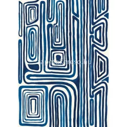   Rasch Magic Walls by Rasch vlies anyagú kék, fehér színű vonalas modern poszter