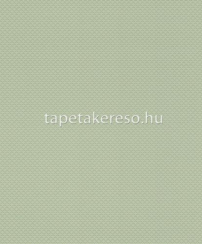 Rasch Trianon XIII vlies, vinyl anyagú türkiz színű pikkelyes, textilhatású klasszikus tapéta