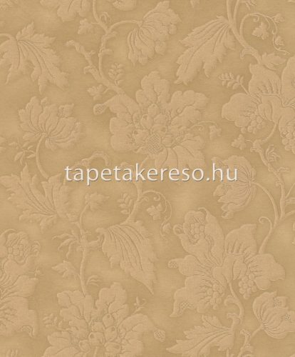 Rasch Trianon XIII vlies, vinyl anyagú arany színű indamintás klasszikus tapéta