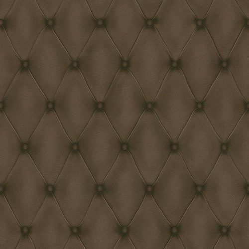 Rasch, vlies, vinyl, tűzött, bőrhatású, modern,  barna színű, sötét 