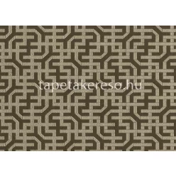   Jannelli&Volpi 503 Botanical vlies anyagú fekete, beige, csillámos színű geometriai modern tapéta