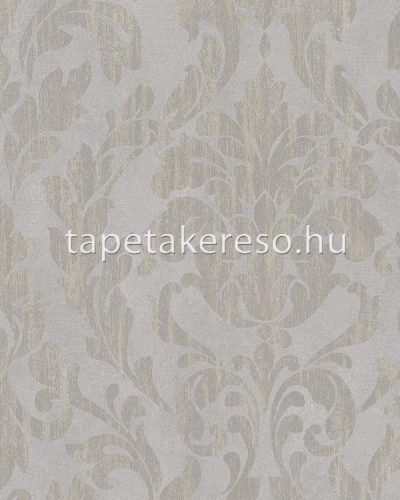 Marburg Nabucco vlies, vinyl anyagú szürke, beige színű barokk modern tapéta