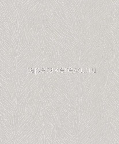 Marburg Villa Romana vlies, vinyl anyagú beige, ezüst színű vonalas, hullámos modern tapéta