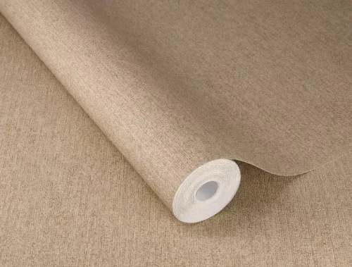 Rasch Schöner Wohnen Cosy Living vinyl, vlies anyagú barna színű textilhatású Modern tapéta