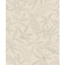   Rasch Schöner Wohnen Cosy Living vinyl, vlies anyagú beige, zöld színű leveles Modern tapéta