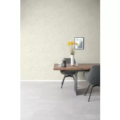   Rasch Schöner Wohnen Cosy Living vinyl, vlies anyagú fehér, beige színű leveles Modern tapéta