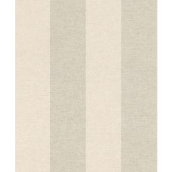   Rasch Schöner Wohnen Cosy Living vinyl, vlies anyagú beige, zöld színű csíkos Modern tapéta