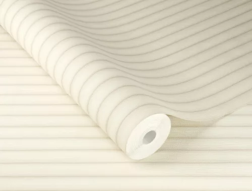 Rasch Schöner Wohnen Cosy Living vinyl, vlies anyagú beige színű 3d, bambusz, csíkos Modern tapéta