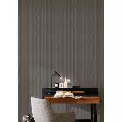   Rasch Schöner Wohnen Cosy Living vinyl, vlies anyagú szürke színű 3d, bambusz, csíkos Modern tapéta