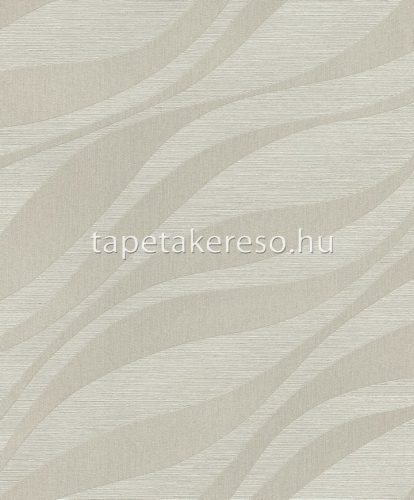 Rasch Sky Lounge vlies, vinyl anyagú beige, szürke színű hullámos modern tapéta