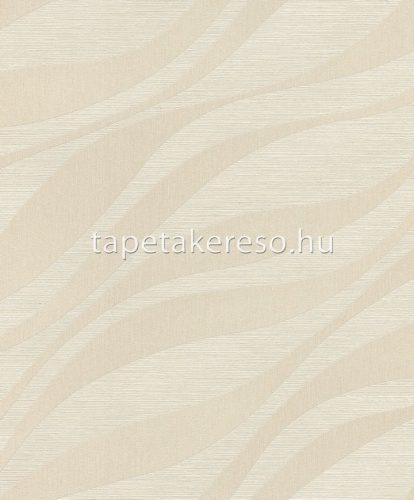 Rasch Sky Lounge vlies, vinyl anyagú beige színű hullámos modern tapéta
