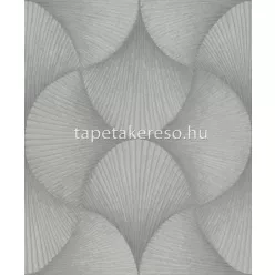   Rasch Sky Lounge vlies, vinyl anyagú szürke, ezüst színű 3d, geometriai, absztrakt modern tapéta