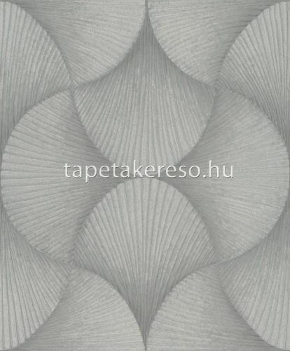 Rasch Sky Lounge vlies, vinyl anyagú szürke, ezüst színű 3d, geometriai, absztrakt modern tapéta