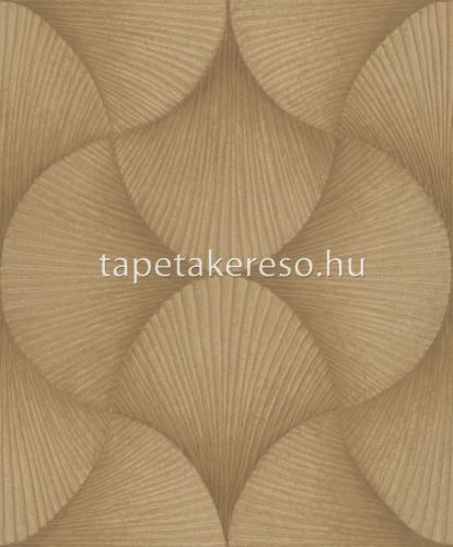 Rasch Sky Lounge vlies, vinyl anyagú arany színű 3d, geometriai, absztrakt modern tapéta