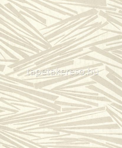 Rasch Sky Lounge vlies, vinyl anyagú beige színű vonalas, geometriai, absztrakt modern tapéta