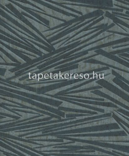 Rasch Sky Lounge vlies, vinyl anyagú zöld színű vonalas, geometriai, absztrakt modern tapéta