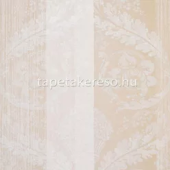   Hohenberger Adonea vlies anyagú beige, ezüst, csillámos színű barokk, csíkos modern tapéta