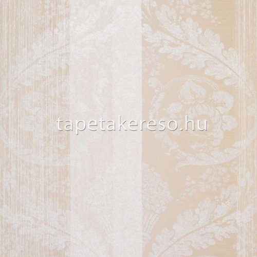 Hohenberger Adonea vlies anyagú beige, ezüst, csillámos színű barokk, csíkos modern tapéta