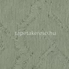 Arte Manila papír, vinyl anyagú zöld színű absztrakt, textilhatású natural tapéta