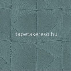   Arte Manila papír, vinyl anyagú kék színű geometriai, textilhatású natural tapéta