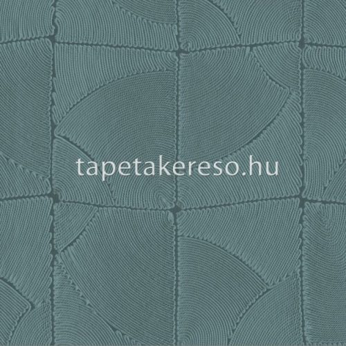 Arte Manila papír, vinyl anyagú kék színű geometriai, textilhatású natural tapéta