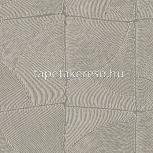 Arte Manila papír, vinyl anyagú szürke színű geometriai, textilhatású natural tapéta