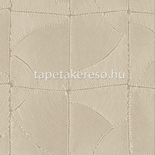 Arte Manila papír, vinyl anyagú homok színű geometriai, textilhatású natural tapéta
