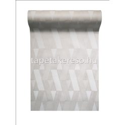   Hohenberger jute vlies anyagú beige, törtfehér színű geometriai modern tapéta