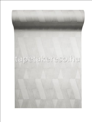 Hohenberger Kreativa vlies anyagú szürke, fehér színű geometriai modern tapéta