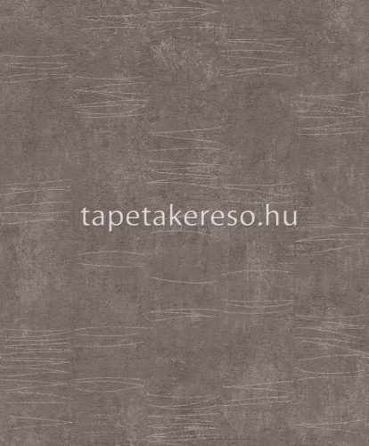 Rasch Andy Wand habos, vlies anyagú barna, ezüst, csillámos színű vonalas modern tapéta