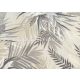 Jannelli & Volpi 181 Lemuria papír, vinyl anyagú beige, szürke, kék színű leveles, szövethatású modern, natural tapéta