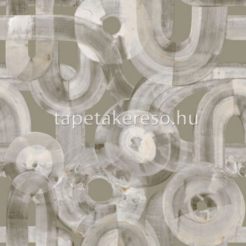 Hohenberger Salt vlies anyagú barna, szürke, beige színű geometriai, absztrakt modern tapéta