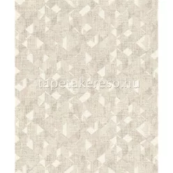   Rasch Welcome Home habos, vlies anyagú fehér, barna színű koptatott, geometriai modern tapéta