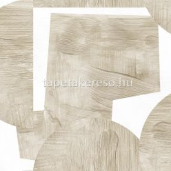   Hohenberger Artist vlies anyagú fehér, barna színű geometriai modern tapéta