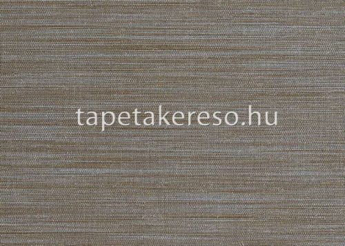 Jannelli & Volpi 181 Lemuria papír, vinyl anyagú barna, ezüst színű szövethatású modern, natural tapéta