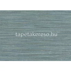   Jannelli & Volpi 181 Lemuria papír, vinyl anyagú türkiz színű szövethatású modern, natural tapéta
